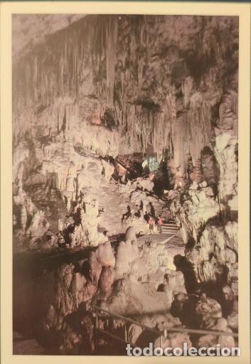 Sellos: Tarjeta postal prepagada / entero postal - Cuevas de Nerja (Sala de los Fantasmas) - Tarifa B
