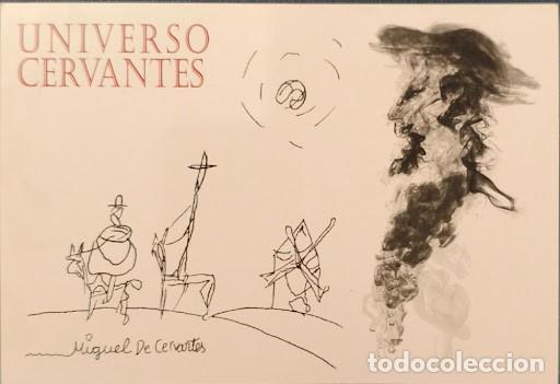 Sellos: Tarjeta postal prepagada / entero postal - Universo Cervantes (II Concurso Disello 2015) - Tarifa A