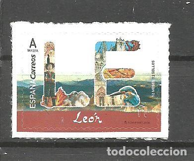 Sellos: ESPA&Ntilde;A 2018 - EDIFIL NRO. 5188 -LEON - NUEVO