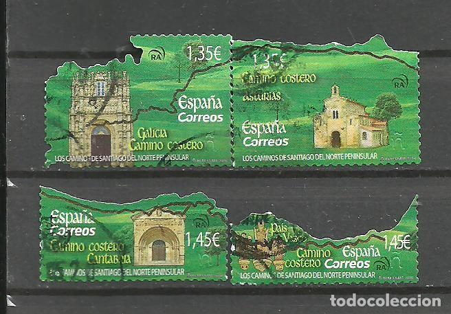 Sellos: ESPA&Ntilde;A 2018 - EDIFIL NRO. 5219-22 - USADO