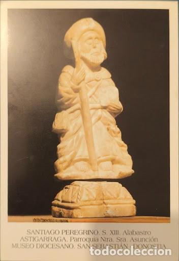 Sellos: Entero postal / Tarifa A - Exposici&oacute;n Filat&eacute;lica Gipuzkoa '99 - Santiago Peregrino Siglo XIII