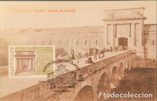 Sellos: Tarjeta M&aacute;xima - Castillo de San Fernando (Figueras / Figueres, Girona) - Primer D&iacute;a Circulaci&oacute;n
