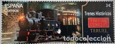 Sellos: ESPA&Ntilde;A 2026 TRENES HIST&Oacute;RICOS. TREN DE UTRILLAS (TERUEL) MNH ED 5949 YT 5709