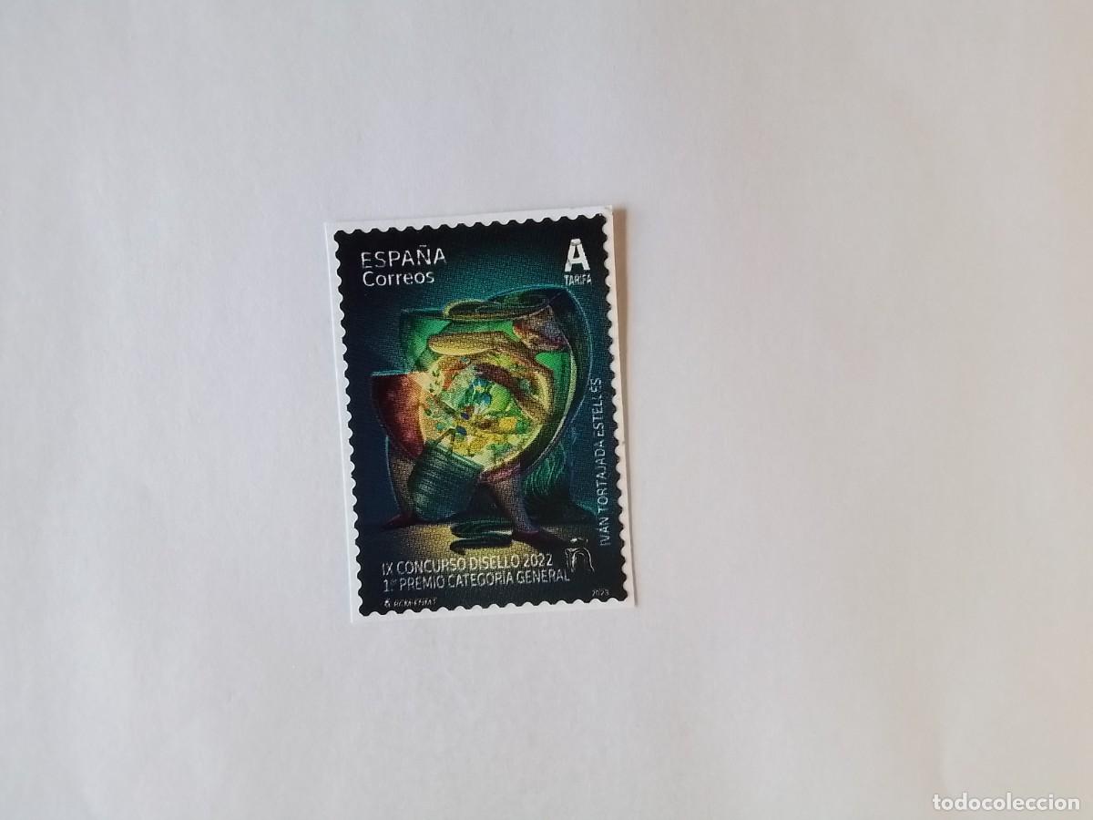 Sellos: A&Ntilde;O 2023 ESPA&Ntilde;A SELLO USADO CON PAPEL