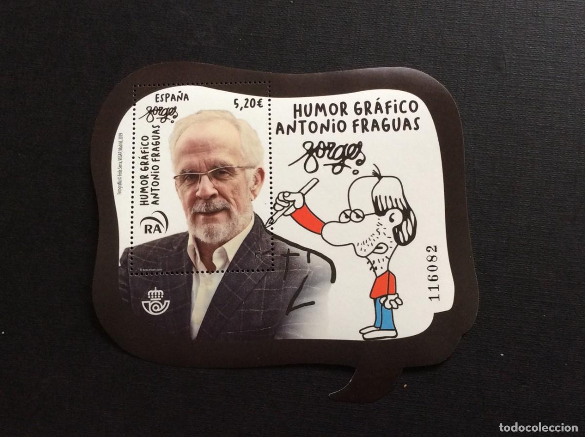 Sellos: ESPA&Ntilde;A N&ordm; EDIFIL 5324*** A&Ntilde;O 2019. HUMOR GRAFICO. FORGES