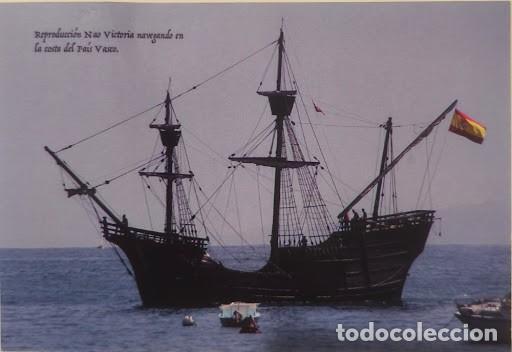 Sellos: Tarjeta postal - Personajes de la Historia: Juan de Zubileta (Reproducci&oacute;n Nao Victoria) - 2,60 &euro;