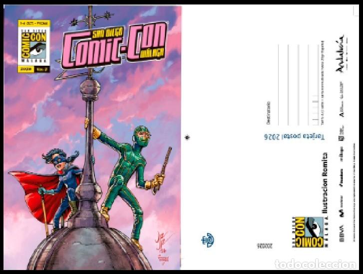 Sellos: ESPA&Ntilde;A 2026 COMIC-CON M&Aacute;LAGA: ROMITA ENTERO POSTAL POSTAL MNH