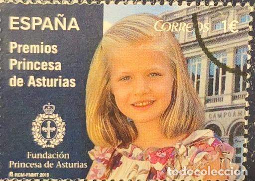 Selos: Sello de muestra / esp&eacute;cimen - Espa&ntilde;a 2015 (Premios Princesa de Asturias)