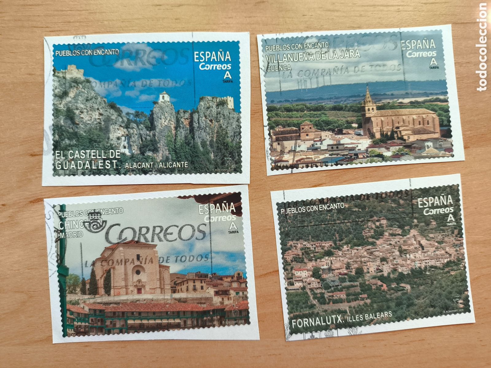 Sellos: Pueblos con encanto 2018