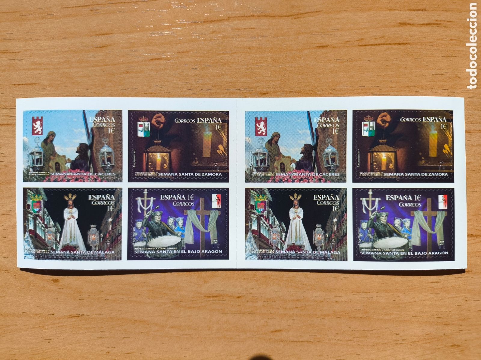 Sellos: Carnet semana santa 2017 edifil 5136 C