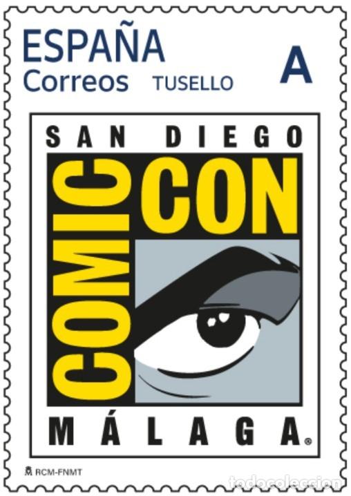 Sellos: ESPA&Ntilde;A 2026 TUSELLO CONMEMORATIVO SAN DIEGO C&Oacute;MIC-CON DE M&Aacute;LAGA MNH