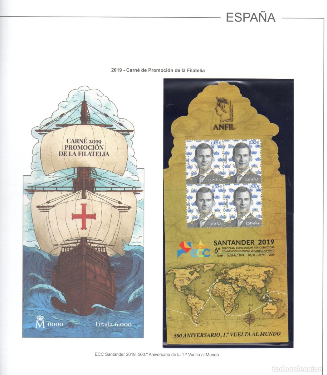 Selos: IV CARNET PROMOCI&Oacute;N DE LA FILATELIA, ECC 2019 SANTANDER