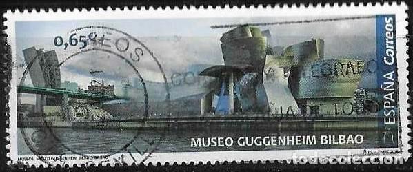 Sellos: Museo Guggenheim Bilbao. 2018. Usado