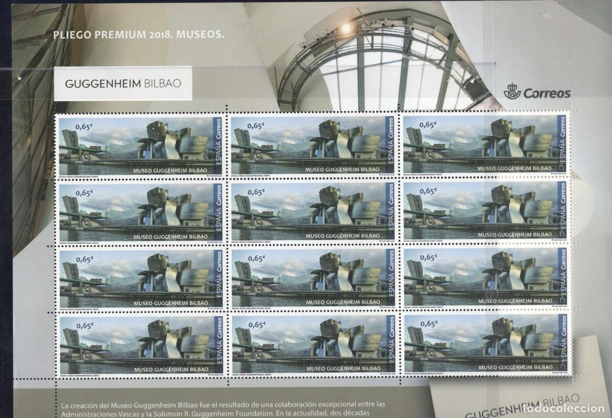 Briefmarken: PLIEGOS PREMIUM 58 / 59 / 60 ** MUSEOS 2018 TODOS CON LA MISMA NUEMRACION