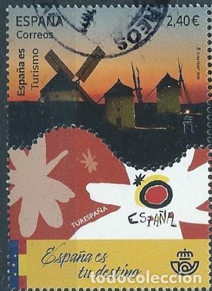 Sellos: ESPA&Ntilde;A 2025 TURISMO ESPA&Ntilde;A ES TU DESTINO USADO ED 5834 YT 5595