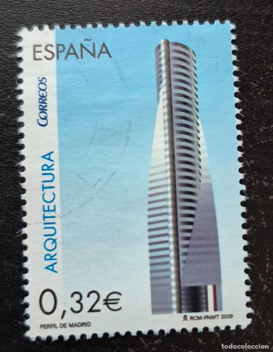 Sellos: A&ntilde;o 2009 - Edifil SH 4507C - Usado - Arquitectura - Sello Usado - Se env&iacute;a el de la imagen
