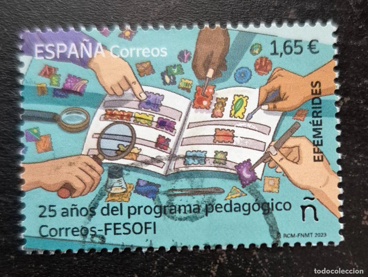 Sellos: A&ntilde;o 2023 - Edifil 5695 - Usado - FESOFI - Se env&iacute;a el de la imagen