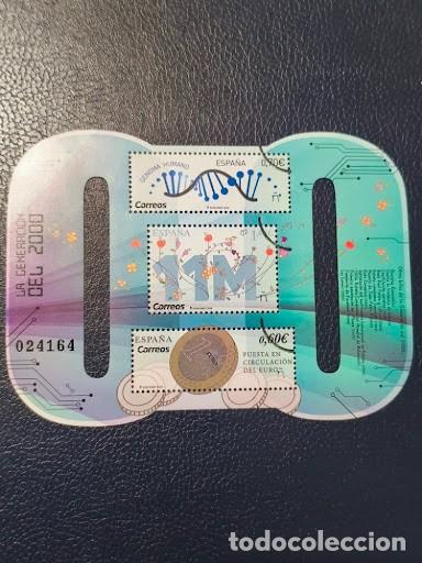 Stamps: Espa&ntilde;a 2019 - Hojita Bloque &rdquo;La Generaci&oacute;n del 2000&rdquo; / MUESTRA / Serie Generaciones -