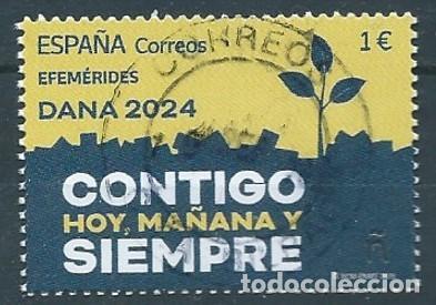 Sellos: EFEM&Eacute;RIDES DANA 2024. CONTIGO HOY, MA&Ntilde;ANA Y SIEMPRE USADO ED 5879 YT 5640