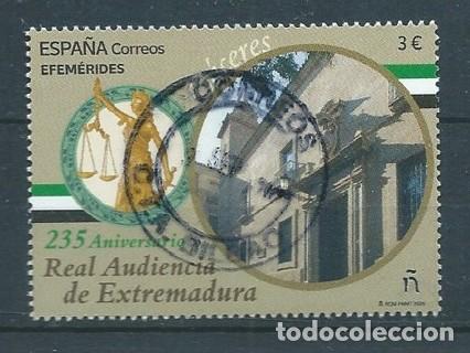 Sellos: ESPA&Ntilde;A 2025 EFEM&Eacute;RIDES 235 ANIVERSARIO REAL AUDIENCIA DE EXTREMADURA USADO ED 5880 YT 5641