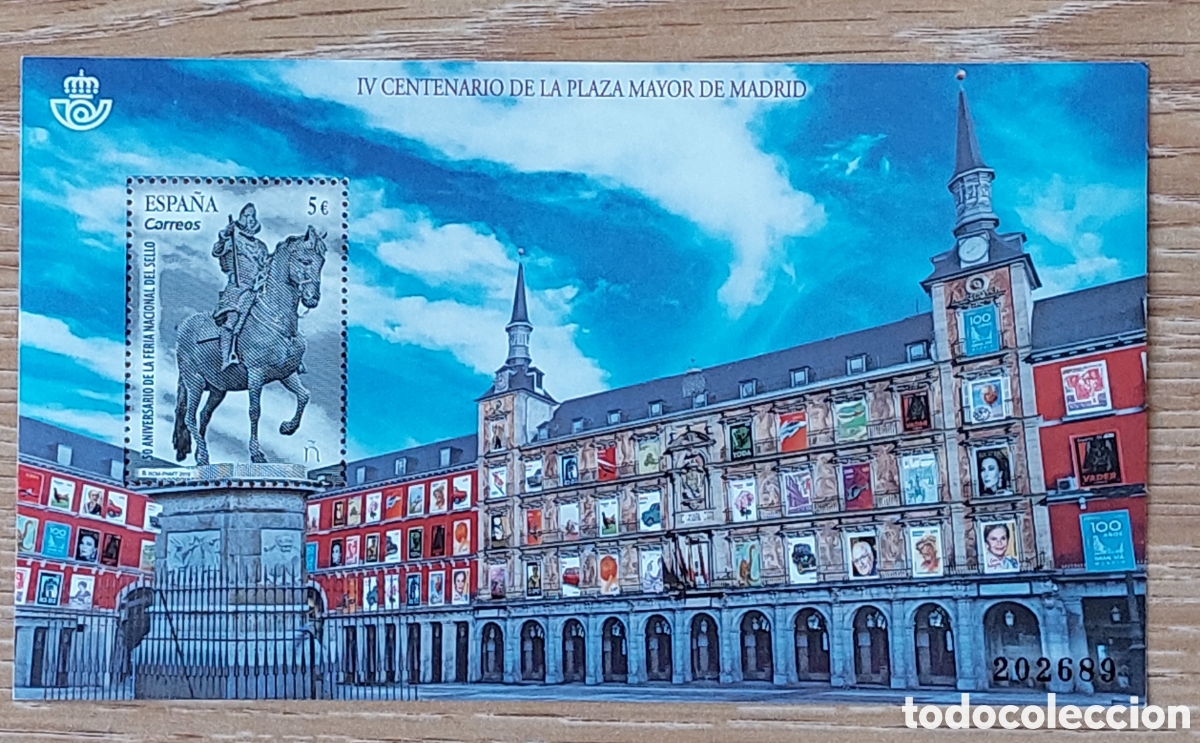 Selos: 2018 Espa&ntilde;a nuevo Plaza Mayor de Madrid