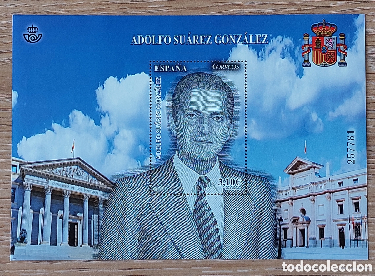 Selos: 2012 Espa&ntilde;a Usado Personajes Adolfo Su&aacute;rez