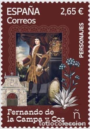 Selos: ESPA&Ntilde;A 2026 PERSONAJES. FERNANDO DE LA CAMPA Y COS MNH ED 5958 YT 5718