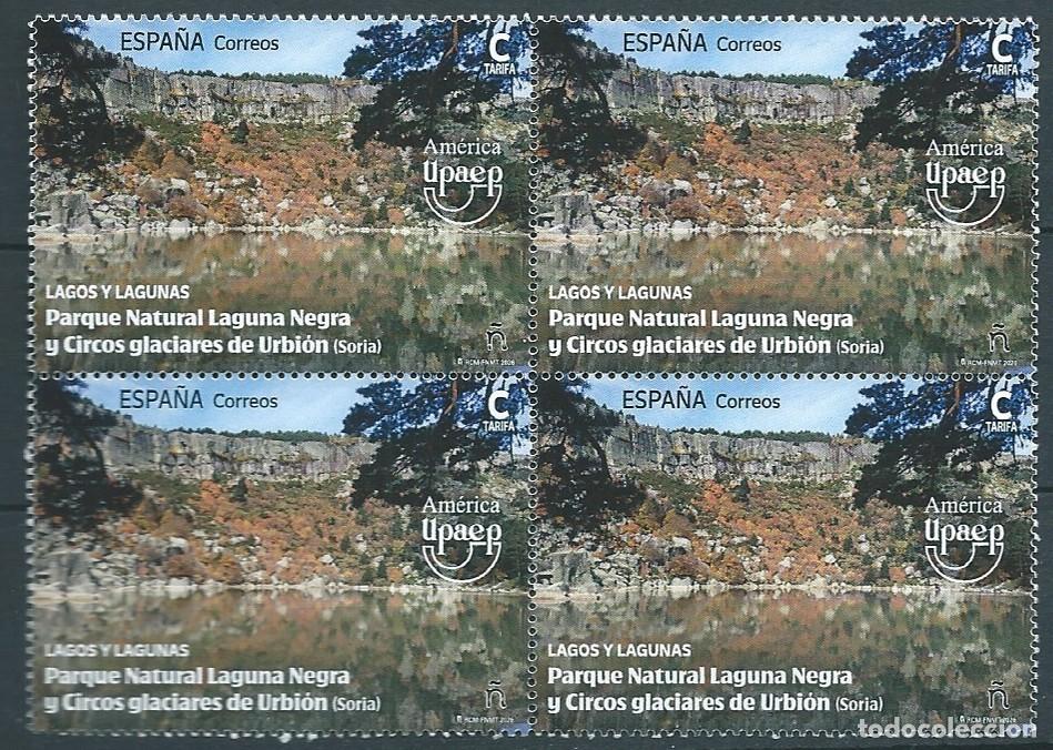 Sellos: ESPA&Ntilde;A 2026 UPAEP LAGOSYLAGUNAS PARQUE NATURAL LAGUNA NEGRA Y CIRCOS GLACIARES DE URBI&Oacute;N 4V ED 5953