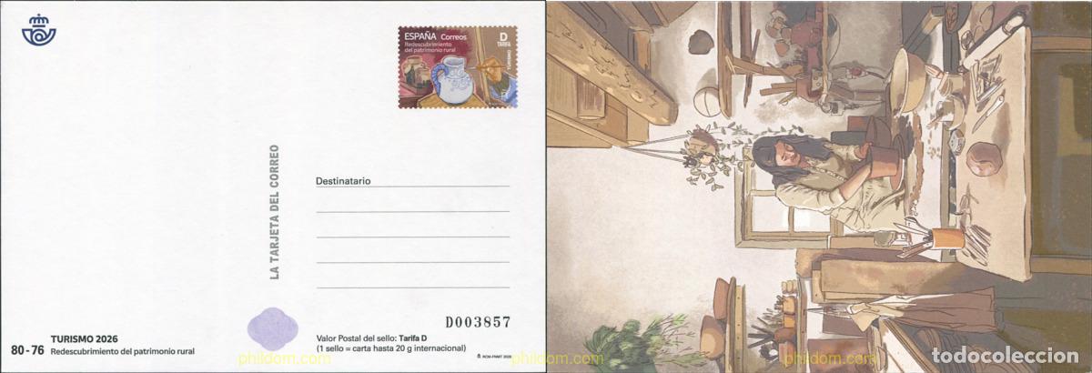 Sellos: 781294 MNH ESPA&Ntilde;A 2026 TURISMO.