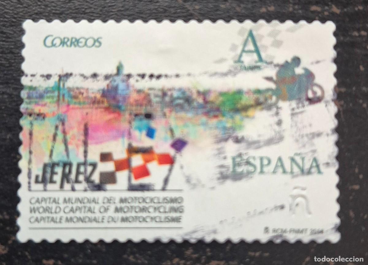 Sellos: A&ntilde;o 2016 - Edifil 5046 - Usado - Jerez, capital mundial del motociclismo - Se env&iacute;a el de la imagen