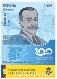Sellos: ESPA&Ntilde;A 2026 AGUA, GESTION POR CUENCAS (NUEVO)