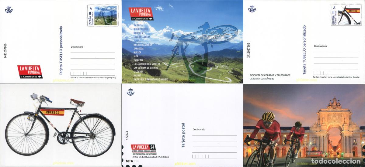 Sellos: 740041 MNH ESPA&Ntilde;A 2024 VUELTA CICLISTA ESPA&Ntilde;A 2024