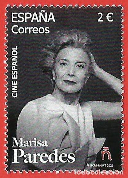 Sellos: Espa&ntilde;a. 2026. Cine espa&ntilde;ol. Marisa Paredes
