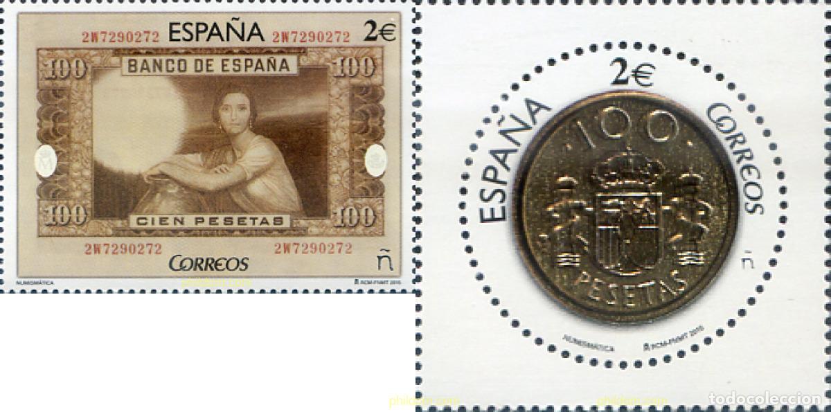 Sellos: 345966 MNH ESPA&Ntilde;A 2015 NUMISMATICA