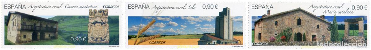 Sellos: 345997 MNH ESPA&Ntilde;A 2015 ARQUITECTURA RURAL