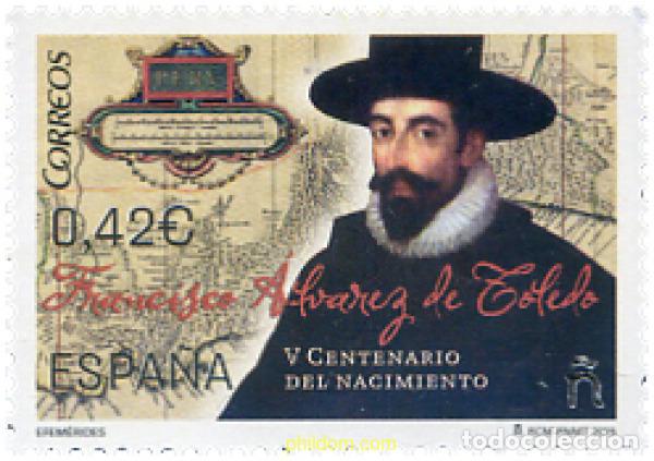 Sellos: 346006 MNH ESPA&Ntilde;A 2015 CENTENARIO DEL NACIMIENTO DE FRANCISCO ALVAREZ DE TOLEDO