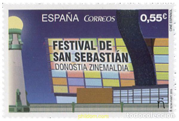 Sellos: 346012 MNH ESPA&Ntilde;A 2015 FESTIVAL DE CINE DE SAN SEBASTIAN