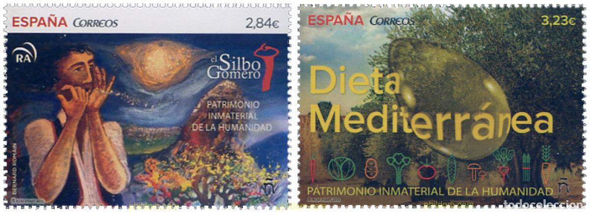 Sellos: 346014 MNH ESPA&Ntilde;A 2015 PATRIMONIO INMATERIAL DE LA HUMANIDAD