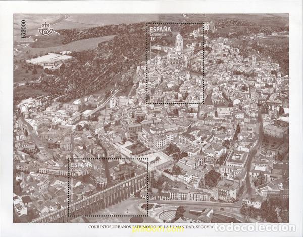 Sellos: 340371 MNH ESPA&Ntilde;A 2015 CONJUNTOS URBANOS PATRIMONIO DE LA HUMANIDAD. SEGOVIA