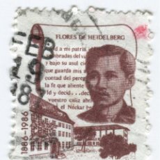 Sellos: FILIPINAS 1986. SERIE JOSE RIZAL (1861-1896) - UNIVERSIDAD DE HEIDELBERG. MICHEL PH 1747. Lote 50635451
