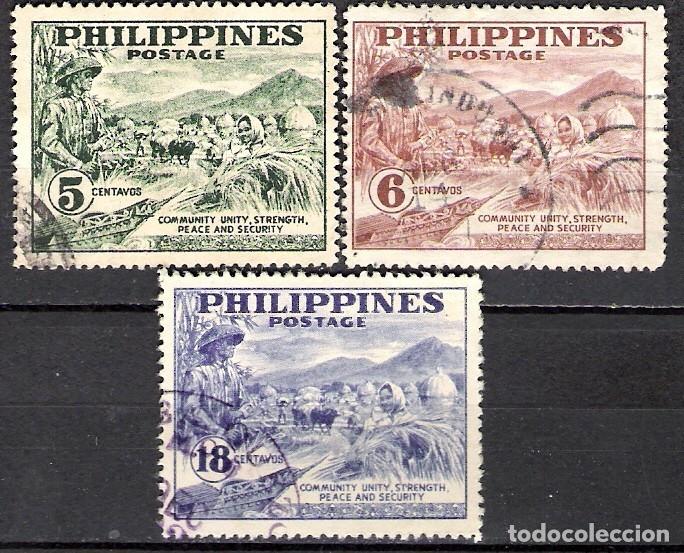 Sellos: FILIPINAS 1951 - USADO - Foto 1