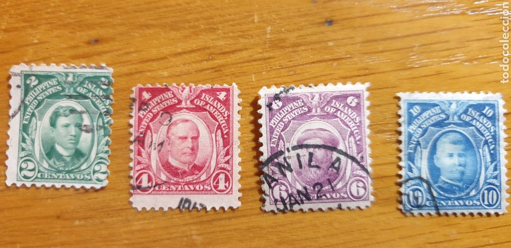 Sellos: Primera serie de sellos en Filipinas, 1903 - Foto 1 - 292171428