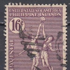 Sellos: TE 40- FILIPINAS 1934 - YVERT 246 º USADO- DEPORTES. BALONCESTO. Lote 361631970