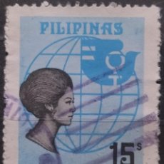 Sellos: FILIPINAS 1975 AÑO INTERNACIONAL DE LA MUJER. USADO.. Lote 363870250