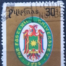Sellos: FILIPINAS 1978 EL 50 ANIVERSARIO DE LA UNIVERSIDAD DEL LEJANO ORIENTE. USADO.. Lote 364147601