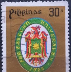 Sellos: FILIPINAS 1978 EL 50 ANIVERSARIO DE LA UNIVERSIDAD DEL LEJANO ORIENTE. USADO.. Lote 364147691