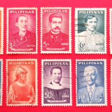 Sellos: SELLO FILIPINAS. PERSONAJES (1962)