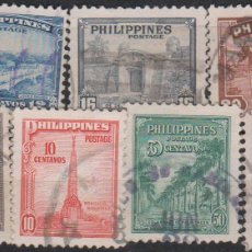 Sellos: LOTE (65) SELLOS FILIPINAS PHILIPPINES 1947 SERIE COMPLETA