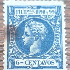 Sellos: SELLO DE FILIPINAS 1898-99, 6 CENTAVOS