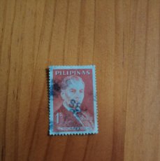 Sellos: FILIPINAS - VALOR FACIAL 1 S - AÑO 1963, MANUEL L. QUEZON